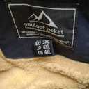 MAGCOMSEN Winter Jackets for Men Thick Thermal Fleece Lined Coats Warm Cotton Sherpa Jacket Work Cargo Multi Pockets (Large, Black)