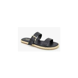 KENSIE
Flora Espadrille Slide Sandal In Black 8.5m