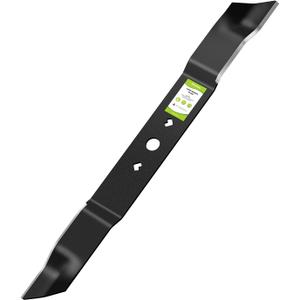 21 inch Lawn Mower Blade Compatible with Greenworks 21" Deck Mower, Circle Mulching Replacement Lawn Mower Blade, Replacement Model MO40L03, MO48L4422, MO40L4413