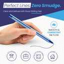 Eziglide TriGrip Ballpoint Pens Ink 50-Pack, Ballpoint Pens Multipack, Medium Point (1.0mm) for Smooth Handwriting & Consistent Flow Triangular Barrel Pens for School, Home & Office (50, Pink)