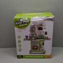 Kids Kitchen Playset, Toddler Play Kitchen Set Toys with Sound & Light, Cooking Stove, Play Sink, Play Food Kitchen Accessories, Pretend Kitchen Toy for Kids Toddlers Girls (Green)