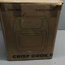 CHEFMAN Multifunctional Digital Air Fryer+ Rotisserie, Dehydrator, Convection Oven, 17 Touch Screen Presets Fry, Roast, Dehydrate, Bake, XL 10L Family Size, Auto Shutoff, Large Easy-View Window, Black