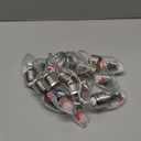 Christmas Snow Globe String Lights 6.6ft 10 LED Vintage Christmas Tree Bulb Lights with Cute Ornaments for Xmas Indoor Outdoor Home Office Table Party Decor Battery Operated (Warm White)