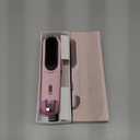 Go Brush Pro for Short Hair Hair Straightener Brush Cordless & Portable with 300M Negative Ions, 4 Temps Fast Heating, Game Day Ready Styling Tool for Watch Parties, Travel & Daily Use Pink
