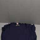 YMDUCH Women's Summer Sleeveless Square Neck A-line Ruffle Hem Mini Tank Dress with Pockets
Size L