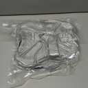 Knee Pillow for Side Sleepers with Soft Velvet Cover, Fixed Strap for Moving, Breathable Center Hole, Removable & Washable Memory Foam Leg Pillow for Hip, Back, Sciatica, Pregnancy & Joint Pain Relief (Grey)