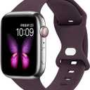 10 x Sport Bands Compatible with Apple Watch Band Ultra 2/Ultra SE Series 9/8/7/6/5/4/3/2/1 38mm 40mm 41mm 42mm 44mm 45mm 49mm S/M M/L for Women/Men Silicone iWatch Band(Dark Cherry, 38/40/41mm