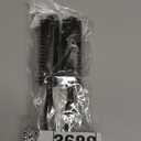 2 Pcs Small Round Brush, Natural Boar Bristle Hair Brush, Portable Mini Round Brushes with Wood Handle for Women and Men Short or Thin Hair, Beard Fine, Drying, Styling, Curling, Restore Shine