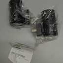 L LOHAS LED Night Light Plug in, Modern Night Lights Plug into Wall, Dusk to Dawn Sensor, Soft White 3000K, 0-100LM Adjustable Brightness, Dimmable Night Lights for Hallway Bedroom Stairway, 2 Pack