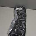 R&M Richards Women's Elegant Formal Sheath Dress | Chiffon Capelet Overlay, Side Slit & Rhinestone Detail | Cocktail Attire Black size 22w