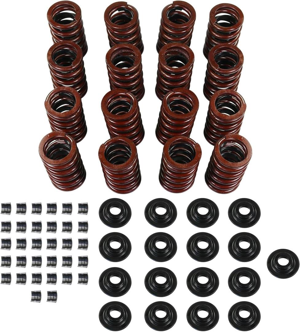 Z28 Style Valve Spring Retainer Lock Set Compatible with Chevy 400 350 327 307 305 283