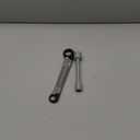 Plumbing Tools, Angle Stop Wrench Kit, Fits 15/16" & 5/8" Nuts in Tight Spaces, Installs/Removes 3/8" & 1/2" MPT Compression Fittings, Makes Plumbing Jobs Easier and Quicker (Plumbing Tools Kit)