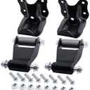 722-001 722-010 Rear Leaf Spring Shackles Hanger Brackets Repair Kit Compatible with 1986-2011 Ford Ranger,1998-2001 Mazda B2500, 1994-2010 Mazda B2300 B3000 B400
