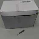 4 Pack Acrylic Qtip Holder Dispenser for Cotton Swabs, Balls, Pads, Floss Picks- Small Clear Acrylic Canister Apothecary Jar Set, Bathroom Essentials Accessories Decor, Vanity Makeup Storage Organizer