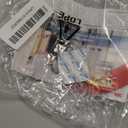 Command Indoor Mini Light Clips, 45 Clear Clips and 54 Command Strips, Damage Free Hanging Christmas Decorations, Wall Clips for Hanging Lights and Cable Management, Holds up to 0.3 lb