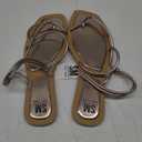 SM New York Shoes, Size: 9, Gold