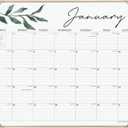 Cabbrix Desk Calendar 2026 with Desktop Mat, Large Desk Pad Calendar 21" x 16-1/2" Covering January 2026 to December 2026, Desk Blotter Calendar for Home School and Office, Apricot