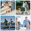 Insoles Orthotics for Plantar Fasciitis Relief, 220+ lbs High Arch Support Insoles for Men Women Flat Feet, Foot Pain Inserts fit Work Boots Shoes for Standing All Day (Men(9-9.5)-Women (11-11.5)-(284mm), Blue)