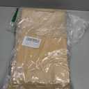 PAICUIKE 100 Pack Large Kraft Paper Bread Bags for Homemade Bread Sourdough Bags 13.7" x 8.2" x 3.5" with Tin Tie Tab Lock Clear Front Window Bakery Bag Packaging Cookie Bag with Label Seal Stickers