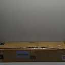 7ft Unlit Slim Artificial Christmas Tree Pencil w/Metal Stand White