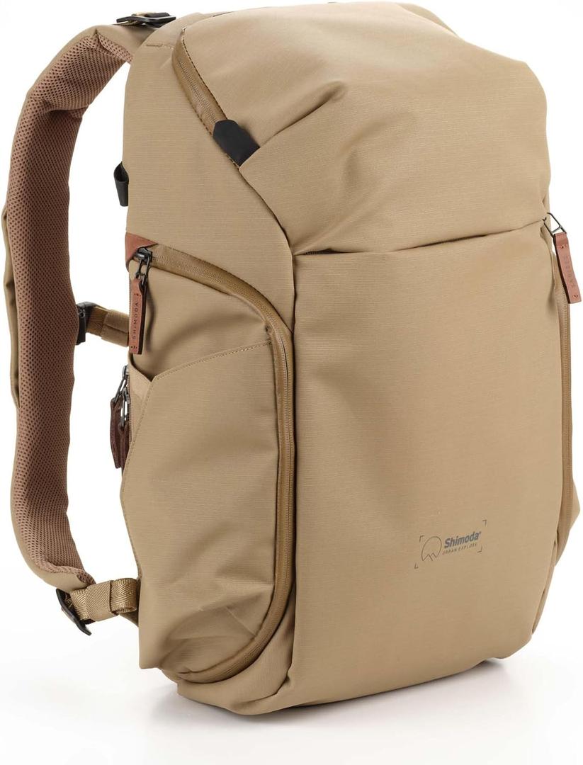 Shimoda Urban Explore 25, Compact Everyday Outdoor Photography Travel Backpack, Carry-On Compatible, 16-inch Laptop Sleeve, Anti-Theft Camera Access, Removable Camera Insert Included, Boa
