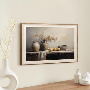 Framed Kitchen Wall Art Prints, Rustic Kitchen Farmhouse Wall Decor