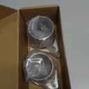 Exhaust Flange Repair Pipe Kit, 57mm/2.25 Inch ID to 2.25 Inch OD Stainless Steel Quick Fix 2 Bolt Exhaust Flange Pipe with Gasket Bolt & Hardware, Universal Fitment