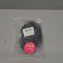 ALXNAN Clip in Long Wavy Synthetic Hair Extension 24 Inch Black 4PCS Thick Hairpieces Fiber Double Weft Hair for Women