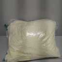 Vessia Flannel Fleece Throw Blanket(50x70 inch), 3D Jacquard Cream Fuzzy and Warm Blanket for Couch,Sofa,Bed,Chair, 300GSM Super Soft Touch Cozy Lightweight Throw for All-Season Home Decor