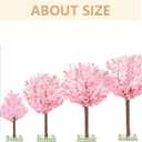 Artificial Cherry Blossom Tree - Handmade Pink Fake Cherry Blossom Tree Centerpieces for Wedding Party Christmas Garden Indoor & Outdoor