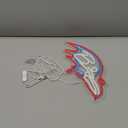 Rugby Neon Sign for Wall DecorCrow Led Neon Lights for Man CaveGame RoomGarageBedroom and BarBirthdayChristmas gifts for Football fan