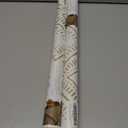 2 x Heroad Peel and Stick Wallpaper Boho Wallpaper Beige Orange Geometric Striped Boho Contact Paper Removable Wall Paper Self-Adhesive for Bedroom Cabinets Decoration Thicken Vinyl 17.3" x 78.7"