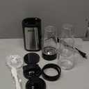 Ganiza Blender for Smoothies, 14Pcs Personal Blender for Shake and Smoothies for Kitchen with 3 Portable Cups (1x24oz & 2X17oz), Single Serve Smoothie Maker, Nutritious Recipe (Black Silver)