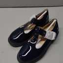 Coutgo Girls Mary Jane Dress Shoes Platform Loafers School Uniform Chunky Heel Closed Toe T-Strap Flats Size: 13 Little Kid