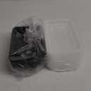 50 Pack (100-Piece) 28 oz Meal Prep Containers Reusable with Lids, Sturdy Leakproof & Food Safe, Microwave, Freezer, Dishwasher Safe Prep Containers, To Go Take Out Plastic Food Storage