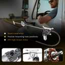 Front Passenger Side Power Window Regulator with Motor (2-Pin)