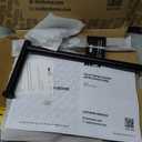 KES Toilet Paper Holder Stand with Weighted Base, 26" H (Taller Version) Free Standing Toilet Paper Roll Holder for Bathroom, Rustproof, BPH283S66-BK (Matte Black)