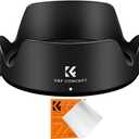 K&F Concept Lens Hood for Canon RF 24-240 mm F4-6.3 is USM Lens, Reversible Snap on Camera Lens Shade Replacement of Canon EW-78F Hood, Compatible with 72mm Filters and Lens Cap