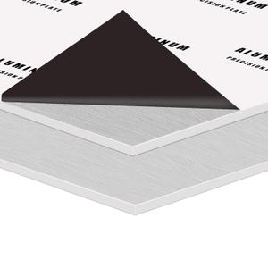 2PCS 6061 Aluminum Sheet Metal, 12" x 16" x 1/8" Thickness Heavy Duty Aluminum Sheets Plates with Protective Film, Rectangle Aluminum Plate Solid Metal Sheet Plate for DIY Projects Base Plate