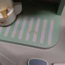 Kids Coffee Playset Toy Coffee Maker Set for Toddler Wooden Kitchen Accessories Pretend Play for Girls Boys Ages Birthday Gifts