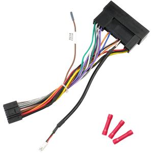 42Pin Radio Wiring Harness Adapter Replacement for Hyundai Elantra Sonata Accent Tucson Genesis Kia, 16Pin Android ISO Stereo Connector with 4Pin Plug Reverse Cable