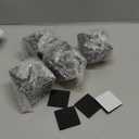 Michanco Furniture Legs 2 inch Black Square Sofa Couch Feet Wood Replacement Leg Set of 4 for Ottoman Dresser Cabinet