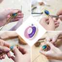 Half Round Brass Wire 14ga, 1.6mmx0.8mm, 12ft  Premium Brass for Jewelry & Crafting