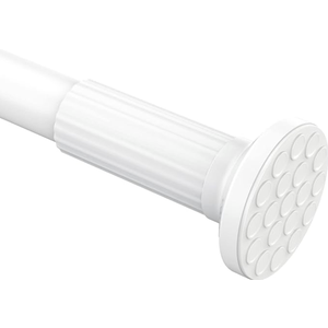 Umimile Tension Curtain Rod, 51-126 inch Adjustable Spring Shower Tension Curtain Rod, Stainless Steel Closet Rod for Windows or Shower, No Drilling, No Rust, Easy to Install