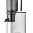 Cold Press Juicer, 5.4" Wide Feed Chute Juicers with 350w Power Motor, Slow Masticating Juicer Machine with High Juice Yield for Whole Vegetables & Fruits, Easy to Clean, Classic Silver 
JE-75B