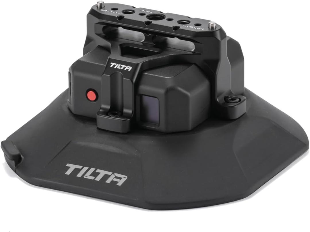 Tilta Electronic Suction Cup (4.5) | Includes NATO Mounting Bracket | Air Pressure Monitoring | Durable Battery | LCD Display