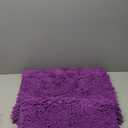 Bathroom Rugs Sets 2 Piece, Extra Soft Chenille Bath Mat Ultra Absorbent Bathroom Rug, Bathroom Mat with Sturdy PVC Non-Slip Bottom, Machine Washable Bath Rugs (20x32 Inch + 16x24 Inch, Purple)