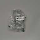 Enhon Shower Knob Replacement, Compatible with Pfister Contessa and Windsor Tub and Shower Faucets, Hot and Cold Faucet Handle Replacement, Newer Style, Clear Acrylic (2 Pieces)