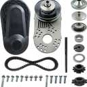 30 Series Torque Converter 3/4" Bore Fit for Predator 212cc Engine CVT Clutch 10T #40/41/420 & 12T #35 Chain Replacement Go Kart Mini Bike Manco Comet TAV2 30-75 Drive Belt Pulley Parts Kit.