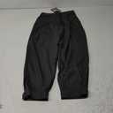 Linen Bermuda Shorts for Women Jogger Pants Elastic Waist Cinch Bottom Solid Color Stretchy Sweatpant Athletic Pant, Small